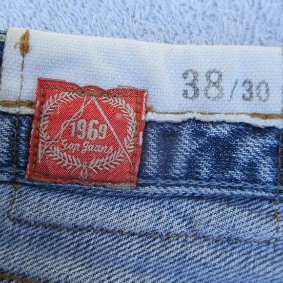 Gap Cut Off Light Wash Blue Jean Shorts Size 38 Men's / 30 Women's. SO CUTE!! - Picture 5 of 14